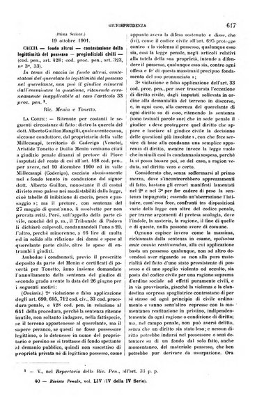 Rivista penale di dottrina, legislazione e giurisprudenza