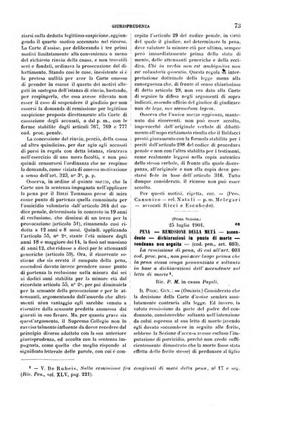 Rivista penale di dottrina, legislazione e giurisprudenza