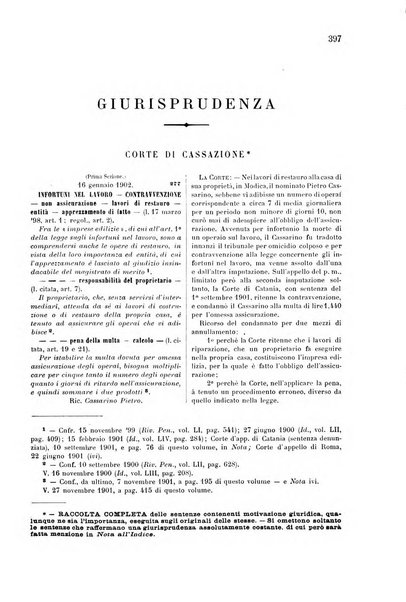 Rivista penale di dottrina, legislazione e giurisprudenza