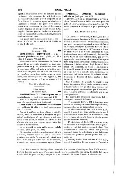 Rivista penale di dottrina, legislazione e giurisprudenza