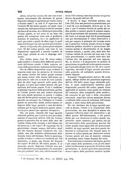 Rivista penale di dottrina, legislazione e giurisprudenza