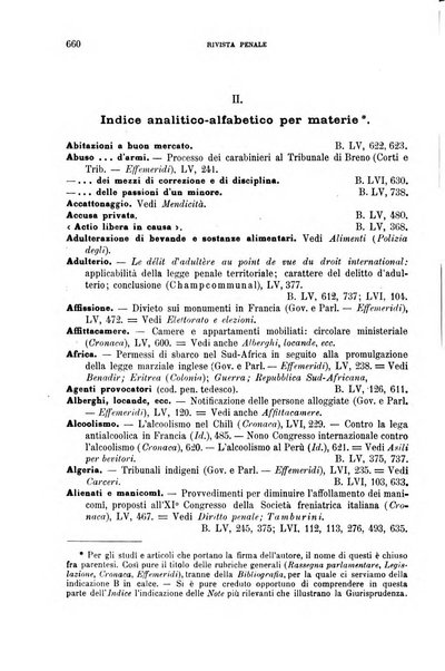 Rivista penale di dottrina, legislazione e giurisprudenza