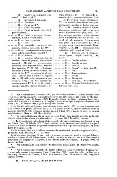 Rivista penale di dottrina, legislazione e giurisprudenza