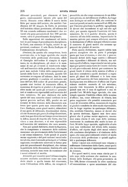 Rivista penale di dottrina, legislazione e giurisprudenza