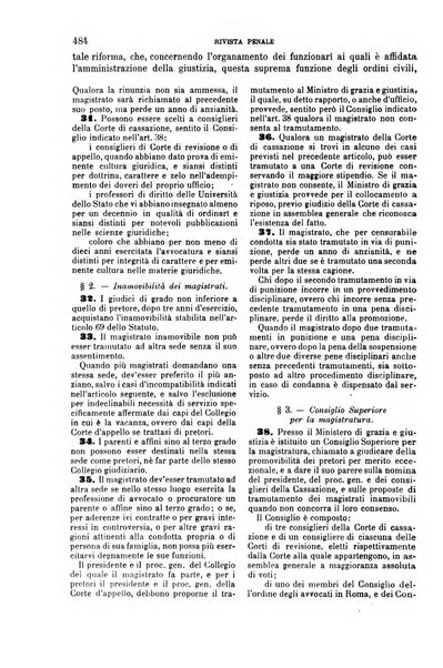 Rivista penale di dottrina, legislazione e giurisprudenza