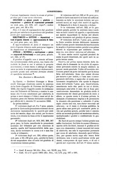 Rivista penale di dottrina, legislazione e giurisprudenza