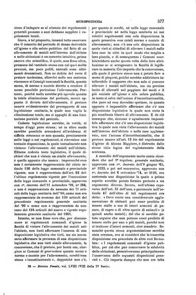 Rivista penale di dottrina, legislazione e giurisprudenza