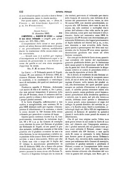 Rivista penale di dottrina, legislazione e giurisprudenza