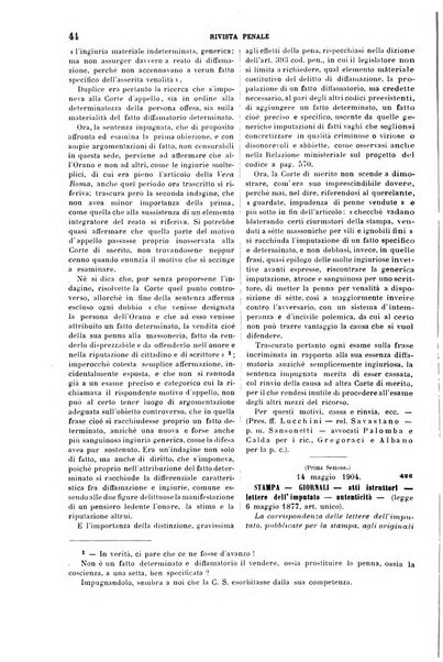 Rivista penale di dottrina, legislazione e giurisprudenza