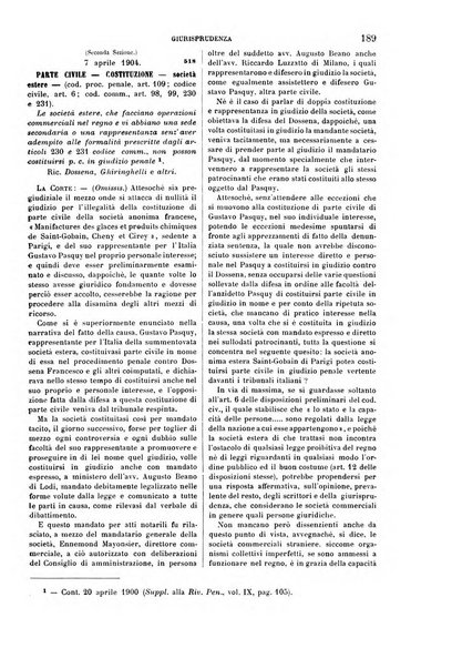 Rivista penale di dottrina, legislazione e giurisprudenza