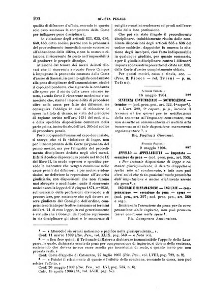 Rivista penale di dottrina, legislazione e giurisprudenza