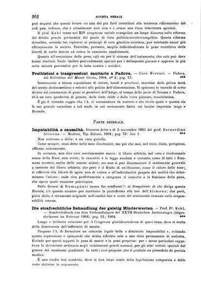 Rivista penale di dottrina, legislazione e giurisprudenza