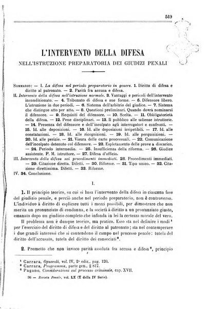 Rivista penale di dottrina, legislazione e giurisprudenza