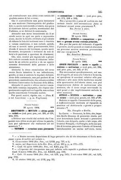 Rivista penale di dottrina, legislazione e giurisprudenza