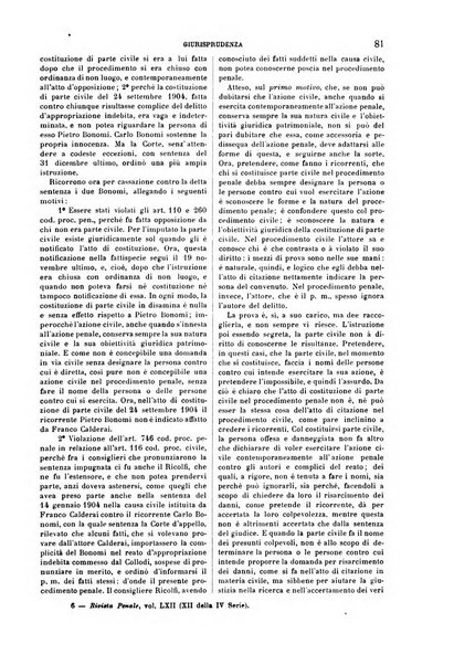 Rivista penale di dottrina, legislazione e giurisprudenza