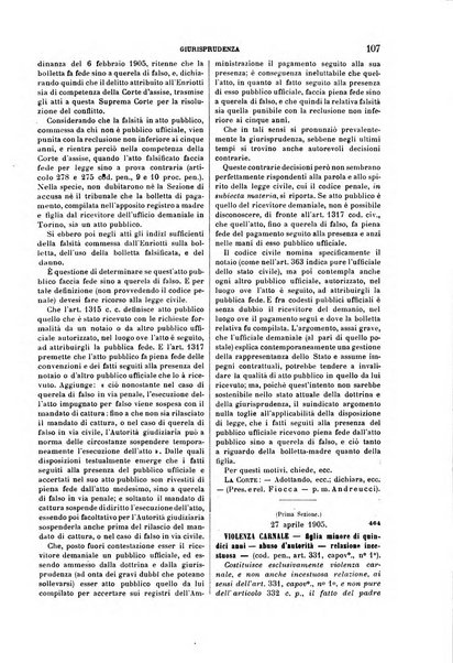 Rivista penale di dottrina, legislazione e giurisprudenza