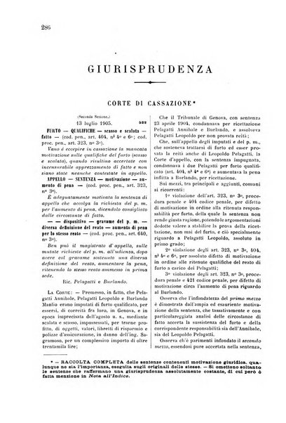 Rivista penale di dottrina, legislazione e giurisprudenza