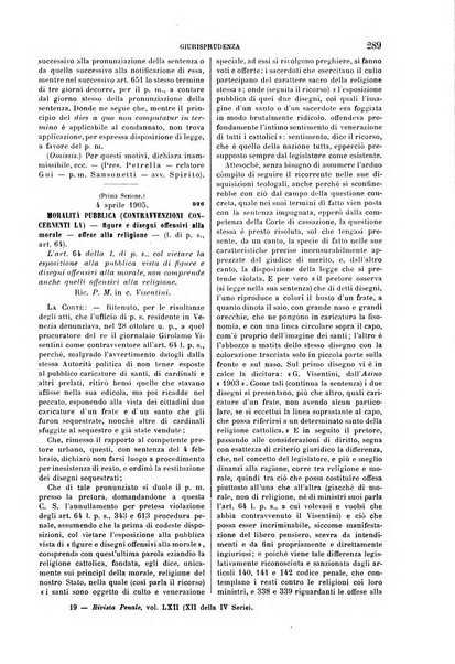 Rivista penale di dottrina, legislazione e giurisprudenza