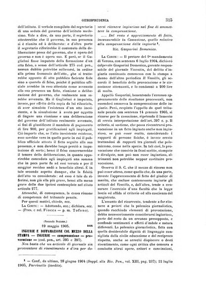 Rivista penale di dottrina, legislazione e giurisprudenza