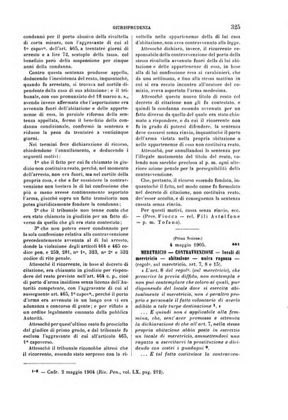 Rivista penale di dottrina, legislazione e giurisprudenza