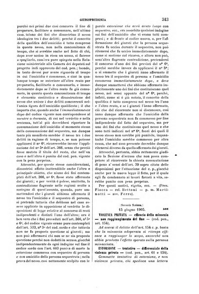 Rivista penale di dottrina, legislazione e giurisprudenza