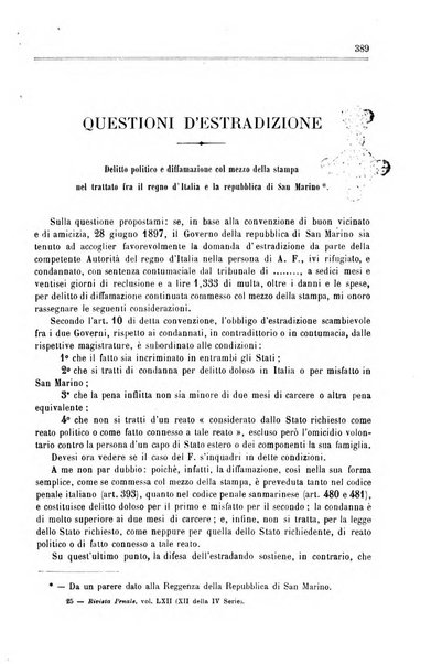 Rivista penale di dottrina, legislazione e giurisprudenza