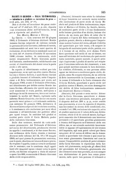 Rivista penale di dottrina, legislazione e giurisprudenza