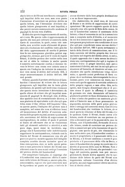 Rivista penale di dottrina, legislazione e giurisprudenza