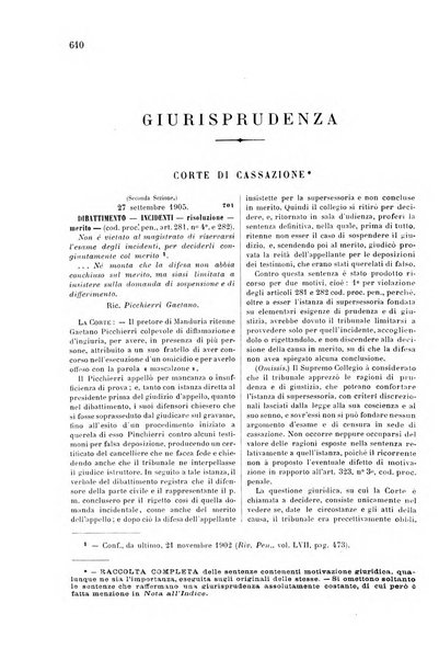 Rivista penale di dottrina, legislazione e giurisprudenza