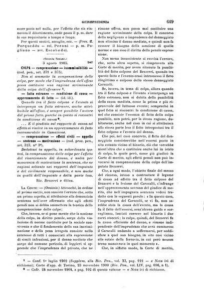 Rivista penale di dottrina, legislazione e giurisprudenza