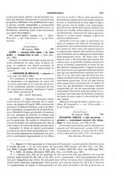 Rivista penale di dottrina, legislazione e giurisprudenza