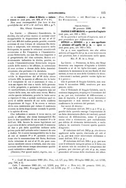 Rivista penale di dottrina, legislazione e giurisprudenza