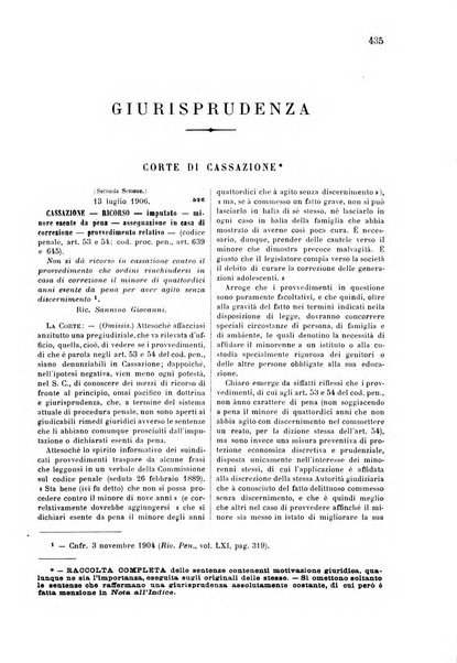 Rivista penale di dottrina, legislazione e giurisprudenza