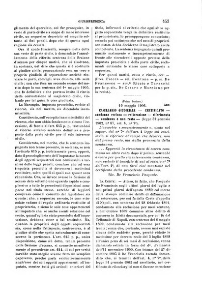 Rivista penale di dottrina, legislazione e giurisprudenza