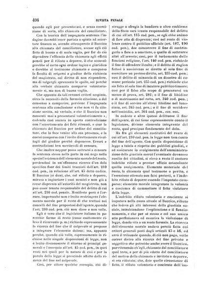 Rivista penale di dottrina, legislazione e giurisprudenza