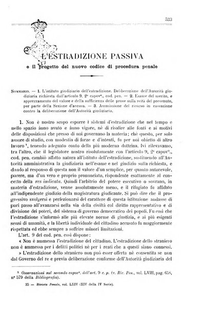 Rivista penale di dottrina, legislazione e giurisprudenza