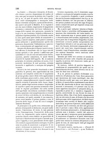 Rivista penale di dottrina, legislazione e giurisprudenza