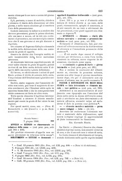 Rivista penale di dottrina, legislazione e giurisprudenza