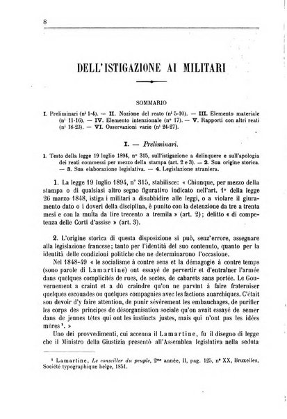 Rivista penale di dottrina, legislazione e giurisprudenza