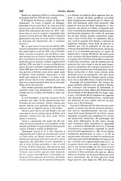 Rivista penale di dottrina, legislazione e giurisprudenza