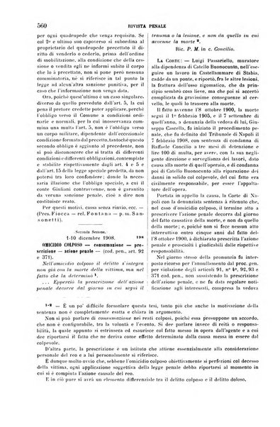 Rivista penale di dottrina, legislazione e giurisprudenza