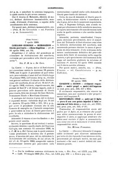 Rivista penale di dottrina, legislazione e giurisprudenza