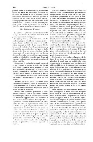 Rivista penale di dottrina, legislazione e giurisprudenza