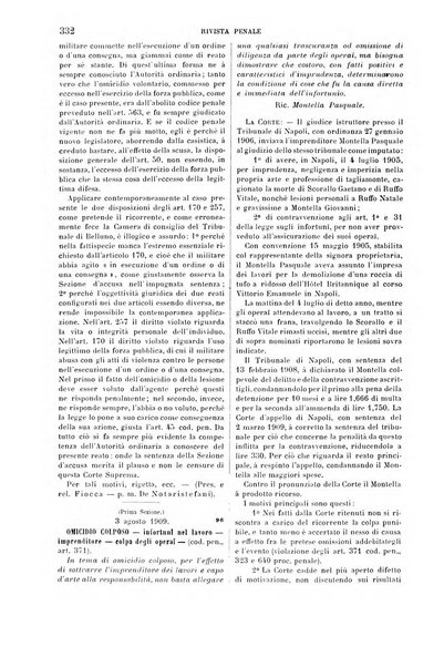 Rivista penale di dottrina, legislazione e giurisprudenza