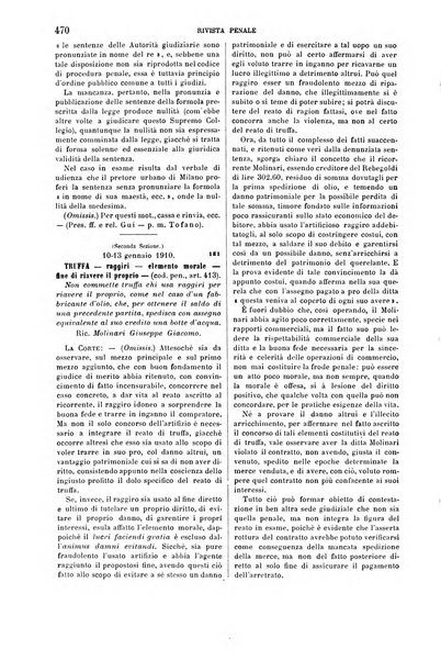 Rivista penale di dottrina, legislazione e giurisprudenza