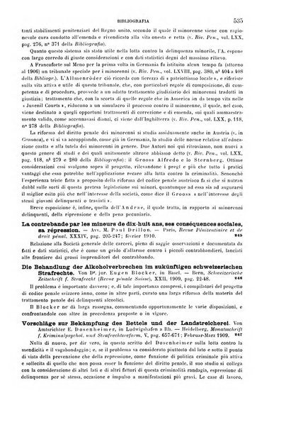 Rivista penale di dottrina, legislazione e giurisprudenza