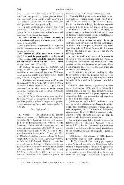 Rivista penale di dottrina, legislazione e giurisprudenza