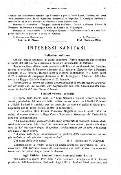 Rivista sanitaria siciliana organo degli Ordini sanitari della Sicilia