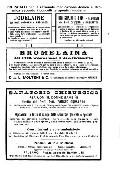 Rivista sanitaria siciliana organo degli Ordini sanitari della Sicilia