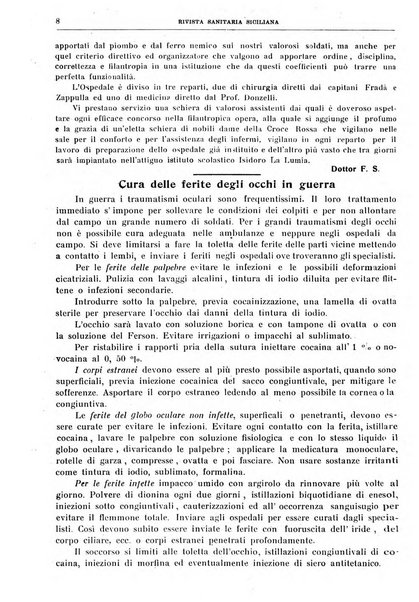 Rivista sanitaria siciliana organo degli Ordini sanitari della Sicilia